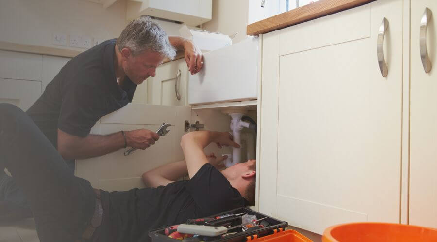 Professional burst pipe repair services in Chalmers, IN